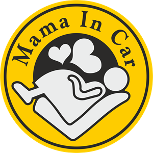Mama in Car Logo PNG Vector