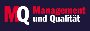 Management und Qualität Logo Vector