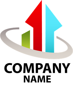 Managment Company Shape Logo PNG Vector