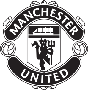 Manchester United FC Black Logo PNG Vector