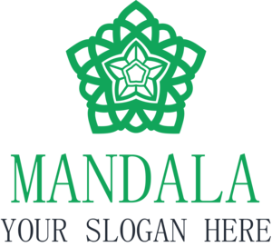 Mandala Design Logo PNG Vector