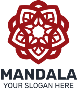 Mandala Logo PNG Vector