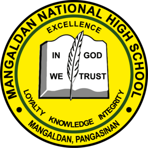 Mangaldan National High School Logo PNG Vector
