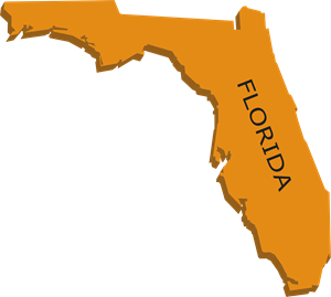 MAP OF FLORIDA Logo Vector