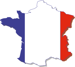 MAP OF FRANCE Logo Vector