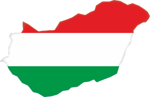 MAP OF HUNGARY Logo Vector