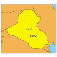 MAP OF IRAQ Logo PNG Vector