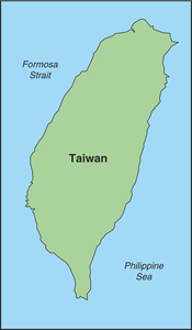 MAP OF TAIWAN Logo PNG Vector