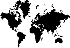 MAP OF THE WORLD Logo Vector