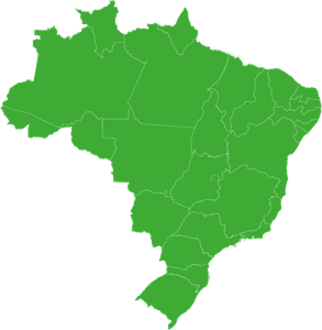 Mapa Brasil Logo Vector
