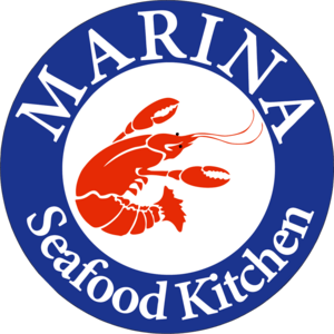 Marina Seafood Kitchen Logo PNG Vector