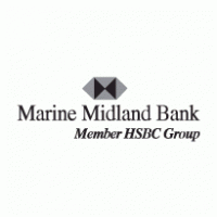 Marine Midland Bank Logo PNG Vector
