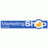 Marketing Shop by one 4 all Logo PNG Vector