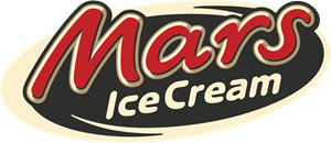 MARS Ice Cream Logo PNG Vector