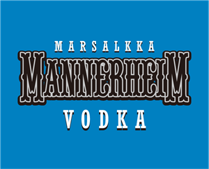 Marsalkka Mannerheim Vodka Logo PNG Vector