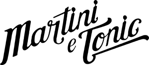 Martini e Tonic Logo Vector