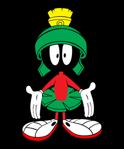 Marvin the Martian Logo Vector