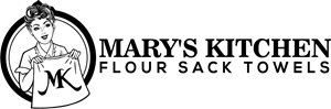 Mary's Kitchen Towels Logo Vector