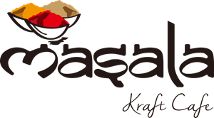 Masala Kraft Cafe Logo Vector