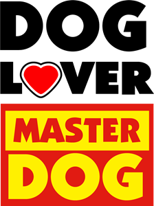 Master Dog + Dog Lover Logo Vector