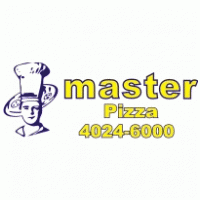 master Pizza Logo PNG Vector