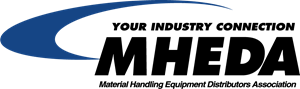 Material Handling Equipment Distributors (MHEDA) Logo Vector
