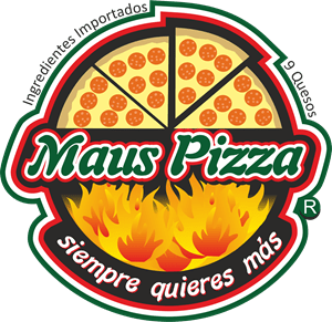 Maus Pizza Logo PNG Vector
