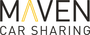 MAVEN Car Sharing Logo Vector