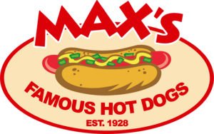 Max's Famous Hot Dogs Logo PNG Vector