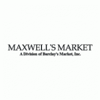 Maxwell's Market Logo PNG Vector