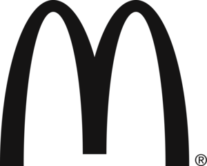 McDonald's black Logo PNG Vector