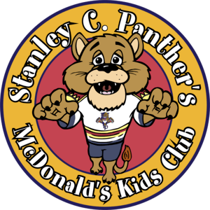 McDonald's & Florida Panthers Kids Club Logo PNG Vector