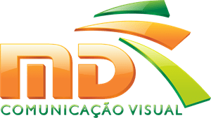 MD Comunicação Visual Logo Vector