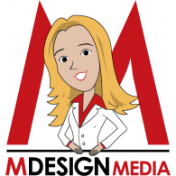 MDesign Media Logo Vector
