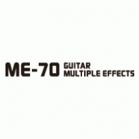 ME-70 Guitar Multiple Effects Logo PNG Vector