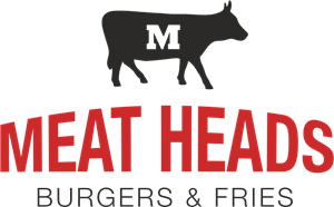Meat Heads Burgers & Fries Logo PNG Vector