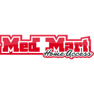 Med Mart Online Home Access Logo Vector