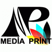 Media Print Logo Vector