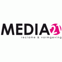 Media21 reclame & vormgeving Logo Vector