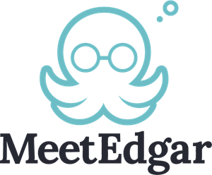 Meet Edgar Logo PNG Vector