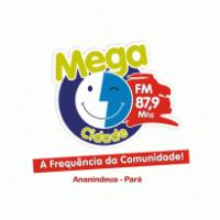 Mega Cidade FM Logo Vector