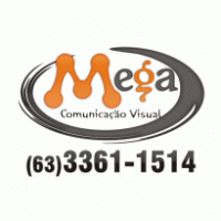 Mega Comunicação Visual Logo Vector