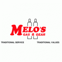 Melo's Gas & Gear Logo PNG Vector