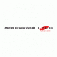 Membre de Swiss Olympic Logo Vector