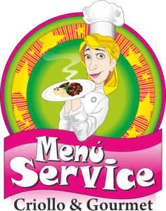 Menu Service Criollo & Gourmet Logo PNG Vector