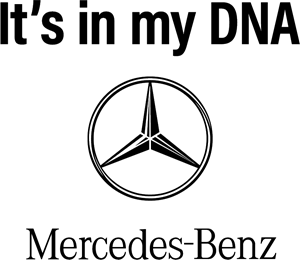 Mercedes Benz Its in my DNA Logo PNG Vector