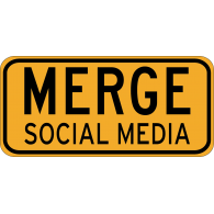 Merge Social Media Logo Vector