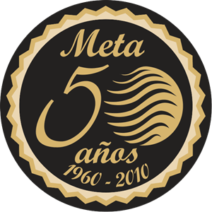 Meta 50 Anos 1960-2010 Logo PNG Vector