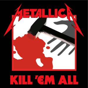 Metallica Kill 'em All Logo PNG Vector