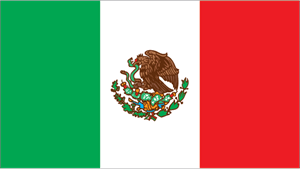 Mexico Flag Logo PNG Vector